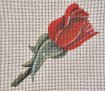 Scrim Red Rose