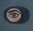 Blue Eye w/lapis on blue 